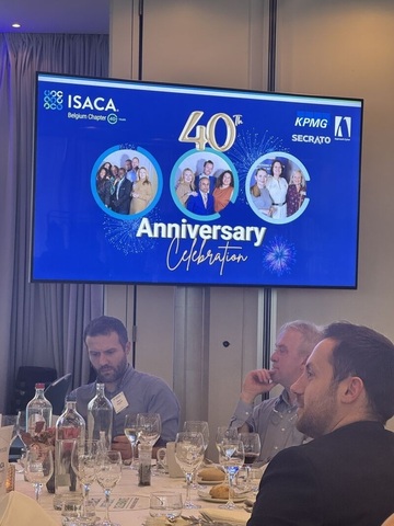 N ISACA Belgium 40 years 1