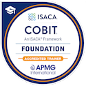 B COBIT 2019 foundation APMG accredited trainer